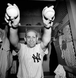 Yogi Berra celebrates his 90th birthday today. AP Photo/Ray Howard, File