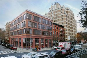 On Tuesday, the city Landmarks Preservation Commission approved a three-story addition atop the former Brooklyn Heights Cinema building at 70 Henry St. Rendering by Morris Adjmi Architects