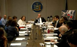 Directors of the Empire State Development Corp. (ESD) left the door open to considering a new environmental assessment for the Pier 6 development planned in Brooklyn Bridge Park, at an ESD directors meeting in Manhattan on Thursday. Photo courtesy of ESD