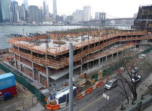 The Pierhouse development at Pier 1 in Brooklyn Bridge Park, subject of a lawsuit. Photo by Mary Frost