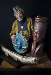 Otto Neals’ sculptures will be featured in an exhibit at Bedford Stuyvesant Restoration Corporation. Photo credit: Randy Duchaine