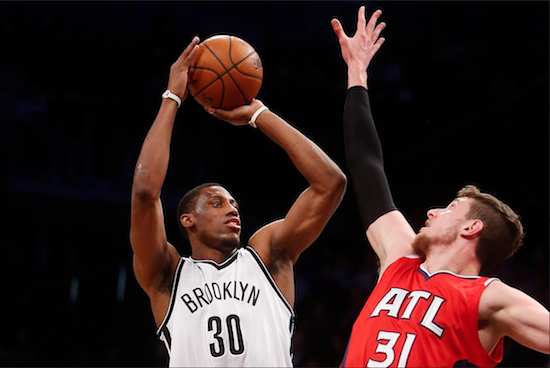 Thaddeus Young helped the Nets reach the playoffs for a third straight year in Brooklyn after arriving from Minnesota in a trade deadline deal for future Hall of Famer Kevin Garnett in February. AP photo