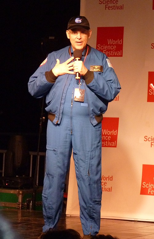 Capt. Lee Morin described training to become a NASA astronaut.