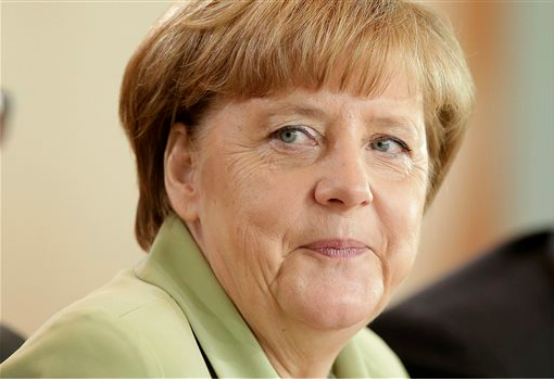 German Chancellor Angela Merkel celebrates her birthday today. AP photo