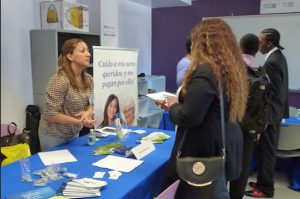 The job fair brought young jobs seekers together with employers in a supportive atmosphere. Photo courtesy Opportunities for a Better Tomorrow