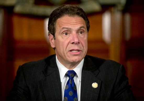 Gov. Andrew Cuomo on Tuesday signed into law a new, affirmative sexual consent policy for New York state’s private colleges and universities to combat campus sexual violence. AP Photo/Mike Groll