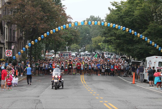 The Hoban Run, held every September, has become a Bay Ridge tradition. Photo Courtesy Xaverian High School