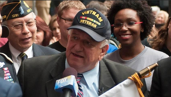 Patrick L. Gualtieri, a U.S. Army veteran of Vietnam who helped build a struggling New York City Veterans Day Parade into America’s Parade, has passed away at age 70. Photo: United War Veterans Council