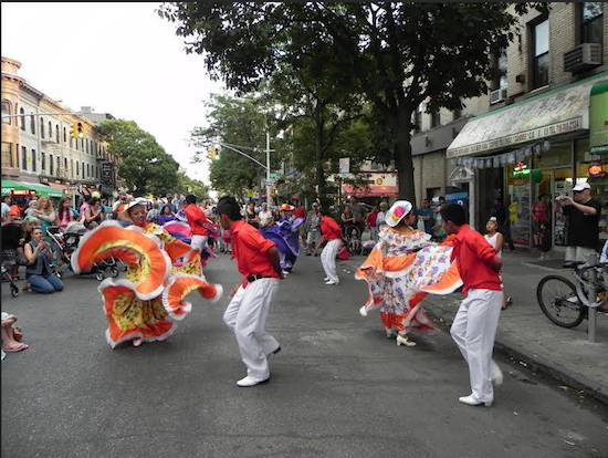 Audiences at the Summer Stroll on 3rd event last year enjoyed a performance from a Mexican dance troupe. Eagle file photo by Paula Katinas