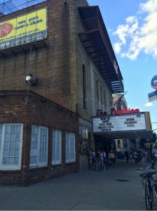 The owner of the Pavilion Theater plans to demolish the building next to it and build condos. Eagle photo by Samantha Samel