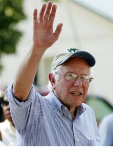 Presidential candidate Bernie Sanders celebrates his birthday today. AP Photo/Jim Cole