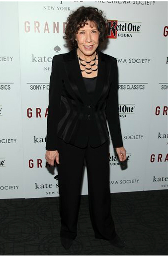 Lily Tomlin celebrates her birthday today. Photo by Andy Kropa/Invision/AP