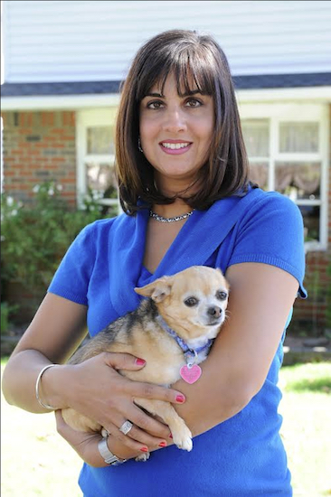 Assemblymember Nicole Malliotakis holds her pet Chihuahua, Peanut. Photo courtesy of Assemblymember Malliotakis’ Office
