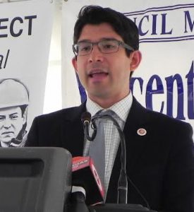 Councilmember Carlos Menchaca also participated in the grass-roots budget process last year. Eagle file photo by Paula Katinas
