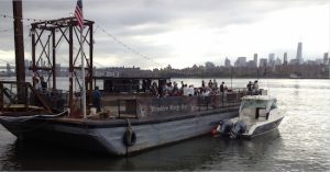 Drinks Ahoy at Greenpoint's Brooklyn Barge Bar. Eagle photos by Lore Croghan