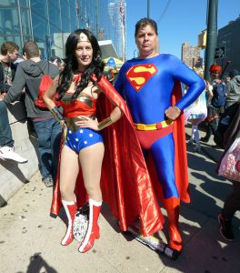 More than 150,000 comic, video, film and anime fans flocked to New York City’s 2015 Comic Con this past weekend at Javits Center. Among them were Brooklyn native Joseph Garcia and his wife Sonja. Photos by Mary Frost