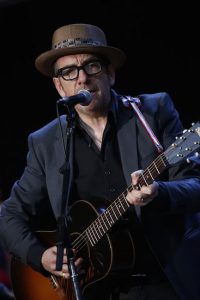 Elvis Costello will appear at BAM next month to talk about his new book “Unfaithful Music & Disappearing Ink.” Photo by John Davisson/Invision/AP
