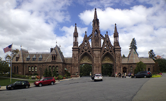 Welcome to Green-Wood Cemetery, which opens the doors of numerous historic mausoleums once a year for a “house tour.”