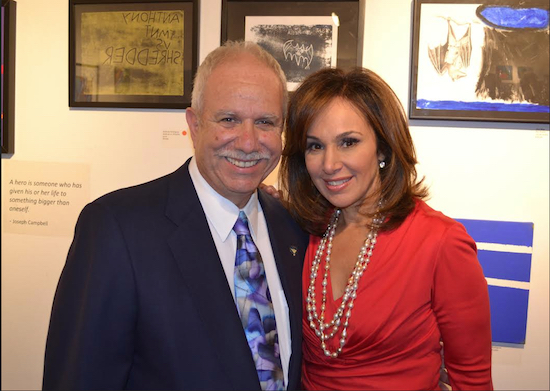 HeartShare President Bill Guarinello is pictured with Fox 5 news anchor Rosanna Scotto, who is a member of the agency’s Board of Directors. Photos courtesy of HeartShare Human Services of New York