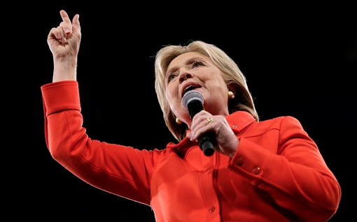 Hillary Clinton. AP Photo/Charlie Neibergall
