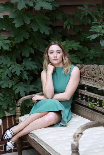 Actress Saoirse Ronan plays Eilis Lacey, a young Irish woman, in the film “Brooklyn.” Photo by Amy Sussman/Invision/AP
