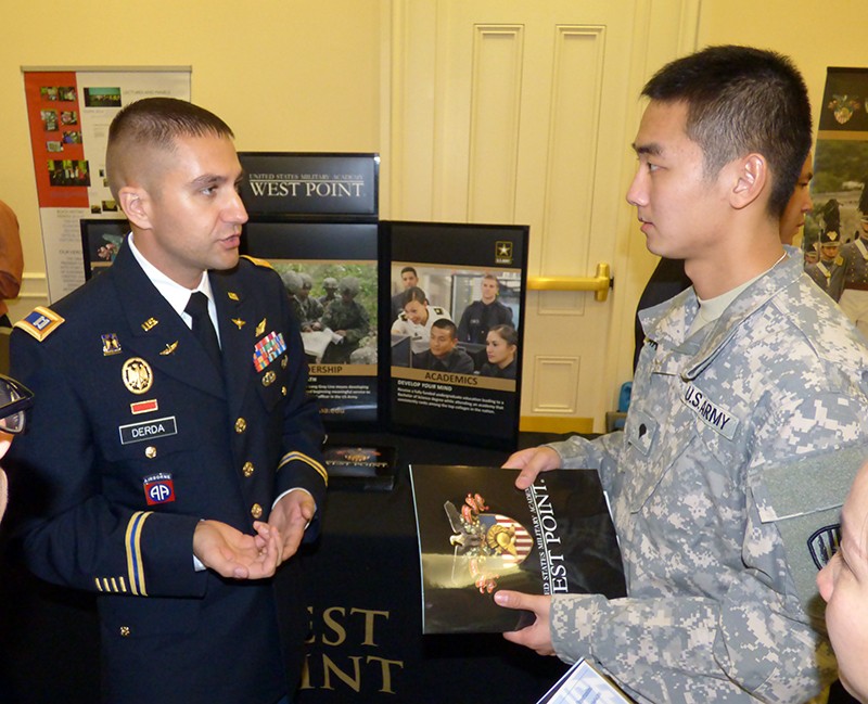 A young soldier learns what West Point has to offer.