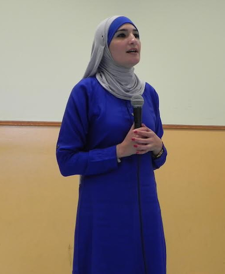 Linda Sarsour says she has no plans to step down from her local community board. Eagle file photo by Paula Katinas