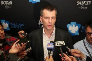 Mikhail Prokhorov now owns 100 percent of the Nets and Barclays Center. AP photo
