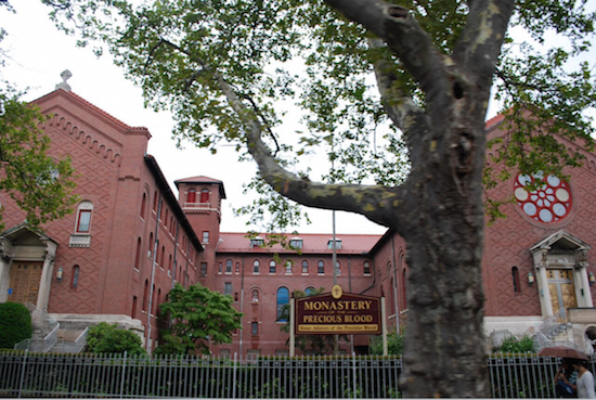 The Monastery of the Most Precious Blood, in Borough Park, as pictured in 2012. Brooklyn Eagle Photo by Josh Ross