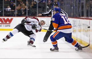 Ryan Strome and the Islanders are on a hot streak as they brace for Wednesday’s invasion of Barclays Center by the arch rival New York Rangers. AP photo