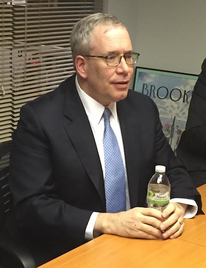 Comptroller Scott Stringer says the affordable housing plan could have “enormous financial ramifications” for the city. Eagle photo by Shlomo Sprung