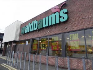 The site of the former Waldbaum’s Supermarket won’t be empty for much longer, according to media reports. Eagle file photo by Paula Katinas