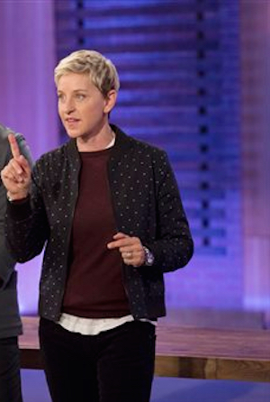 Ellen DeGeneres celebrates her birthday today. Gilles Mingasson/HGTV via AP
