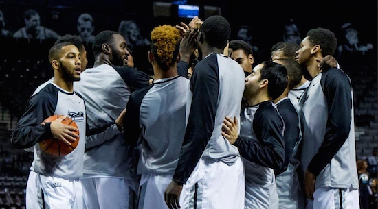 The Blackbirds of LIU-Brooklyn posted their first conference win of the season at Central Connecticut State on Monday night, evening their NEC record at 1-1. Photo courtesy of LIU-Brooklyn Athletics