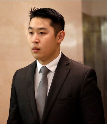 New York City rookie police officer Peter Liang. AP Photo/Mary Altaffer