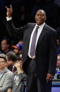 Interim coach Tony Brown lost his voice, but got his first win Wednesday night as the Nets held off the Knicks, 110-104, in front of a rare sellout crowd at Downtown’s Barclays Center. AP photo