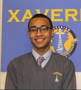 Isaac Jean-Francois plans to attend Columbia University next Fall. Photos courtesy of Xaverian High School