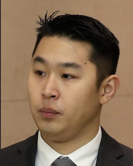 Peter Liang, an NYPD officer on trial for manslaughter in the 2014 shooting of an unarmed black man, testified in his own defense Monday. AP Photo/Seth Wenig, File