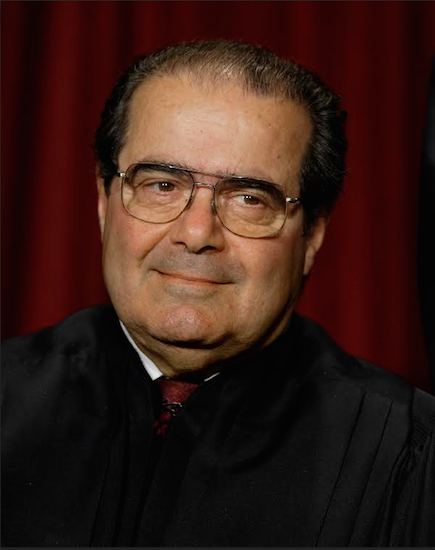 U.S. Supreme Court Justice Antonin Scalia, who passed away due to natural causes this past Saturday, will be remembered for his wit and intellect by the Brooklyn legal community. AP Photo