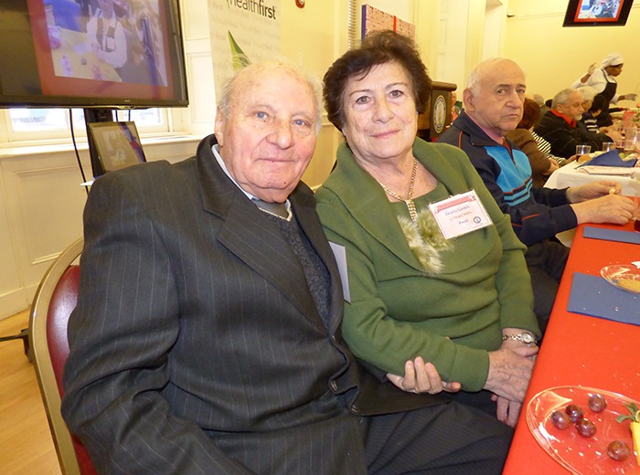Pavel and Zinaida Gankina, married for 57 years.