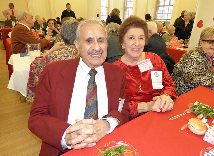 Joan and Sam Mazza have been married for 61 years, after meeting at a dance on Feb. 22, 1951.
