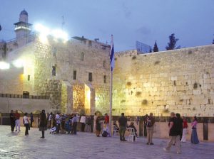 The Western Wall as viewed during this reporter’s 2008 trip to Jerusalem’s Old City. Brooklyn Eagle Photo by Francesca N. Tate