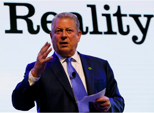 Former vice president Al Gore celebrates his birthday today. AP Photo/Bullit Marquez