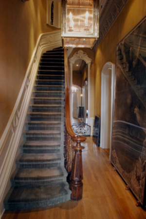 The demise of the Brooklyn Heights House Tour signals the end of a more innocent era, before Instagram and Google. Shown: A staircase from a private home featured in the 2014 tour. Photo by Judith Angel