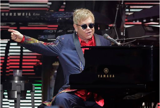 Singer Elton John celebrates his birthday today. AP Photo/Eric Gay, File