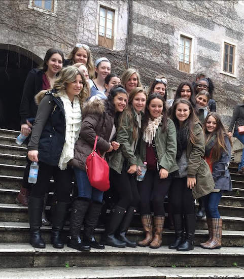 Fontbonne students went to Italy during the school’s winter break. Photo courtesy of Fontbonne Hall Academy