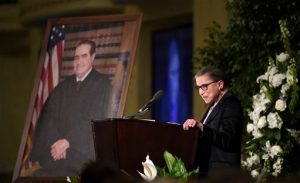 Supreme Court Justice and Brooklyn native Ruth Bader Ginsburg celebrates her birthday today. AP Photo/Susan Walsh, Pool