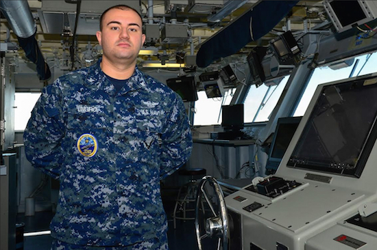 Stephen Ungro. Photo courtesy of the U.S. Navy