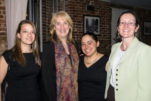 From left: Miriam Gentile, Hon. Barbara I. Panepinto, Hon. Joanne Quinones and Hon. Jane Tully. Eagle photos by Rob Abruzzese