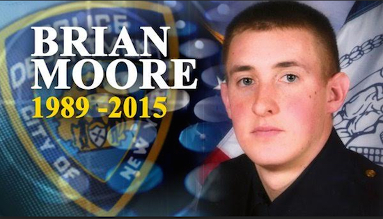 Det. Brian Moore was 25 years old when he was gunned down last year. Photo courtesy of Bishop Kearney High School